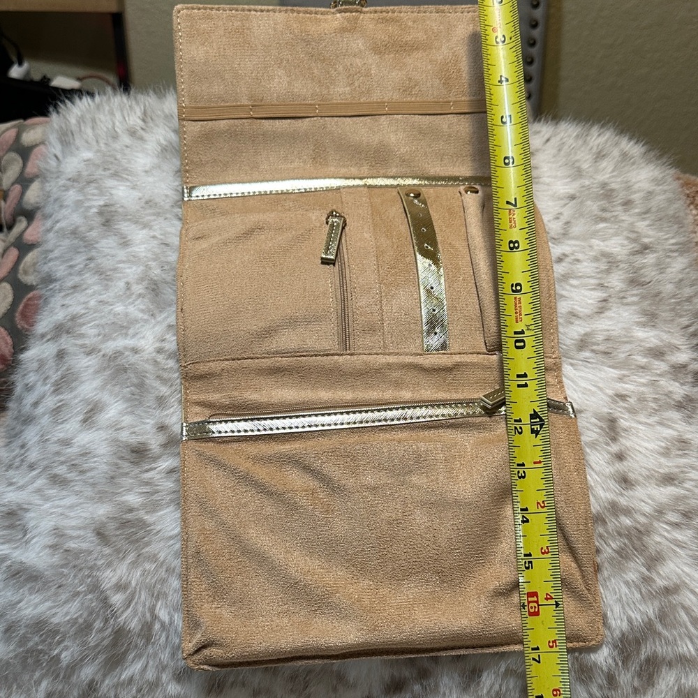 ✨ Gold Hanging Travel Jewelry Organizer ✨
